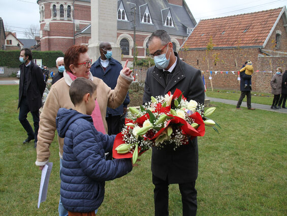 11 novembre 2021 - Inauguration des tilleuls - Crédit photo JM Caudemont 11 novembre 2021 - Inauguration des tilleuls - Crédit photo JM Caudemont