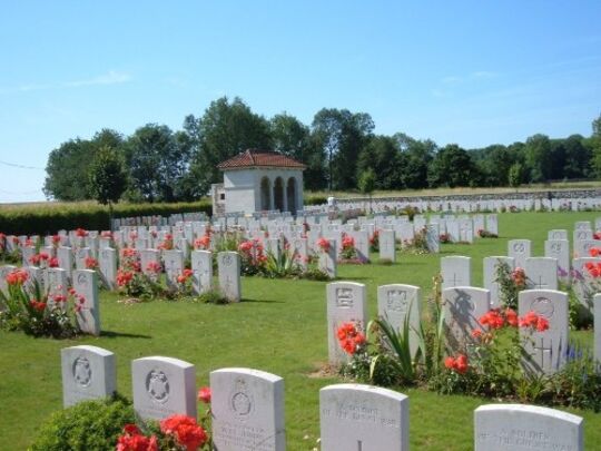 Cimetière anglais - Commonwealth - vue générale