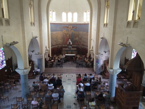 Samedi 21 mai 2022 - "Le conservatoire en ballade" à l'église de Flesquières
Musique de Chambre (professeur : Pierre Descamps)
Crédit photo Fabien Leloir