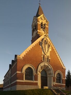 Eglise Saint-Géry de Flesquières - face Nord