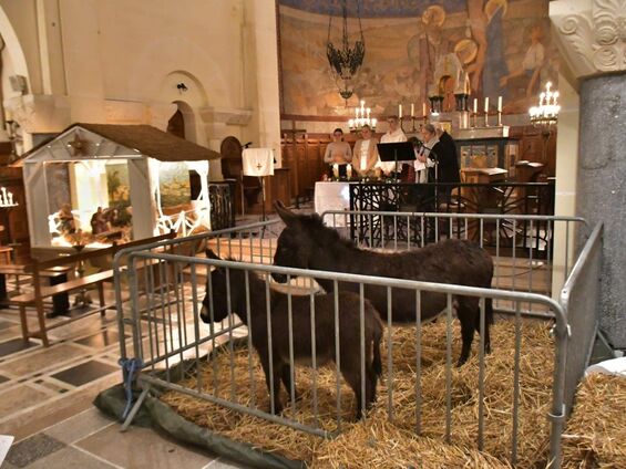 Veillée de Noël à Flesquières - samedi 24 décembre 2022 - Crédit Photo : Mr Gilles de Valicourt