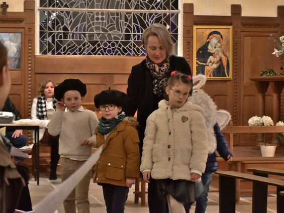 Veillée de Noël à Flesquières - samedi 24 décembre 2022 - Crédit Photo : Mr Gilles de Valicourt