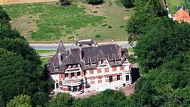 Château de la retraite (FLESQUIERES) - vue Sud-Ouest