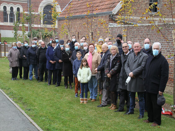 11 novembre 2021 - Inauguration des tilleuls - Crédit photo JM Caudemont 11 novembre 2021 - Inauguration des tilleuls - Crédit photo JM Caudemont