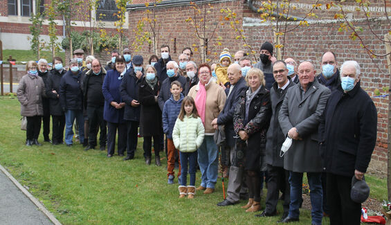 11 novembre 2021 - Inauguration des tilleuls - Crédit photo JM Caudemont