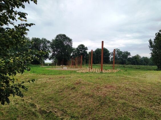 juin 2021-jardin du souvenir Flesquières - vue générale Nord juin 2021-jardin du souvenir Flesquières - vue générale Nord