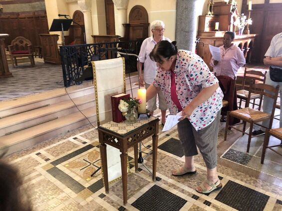 Assemblée de Prière Dominicale - Partage de la Parole le samedi 10 juin à Flesquières en l'église St Géry - Crédit photo Gilles De Valicourt