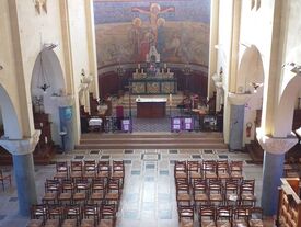 Eglise - vue générale en hauteur