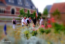 Cérémonie du 14 juillet 2022 - Flesquières - Crédit photo JM Caudmont