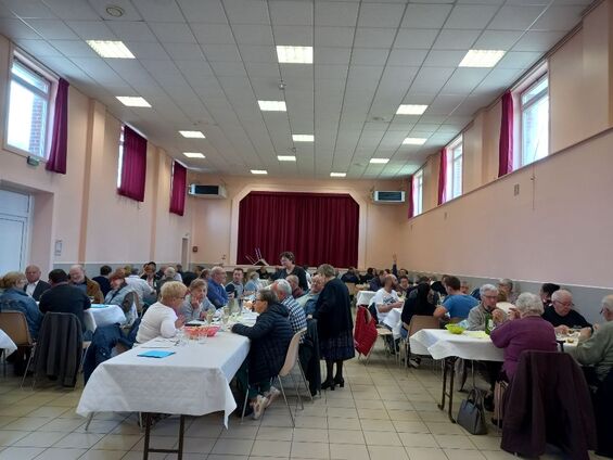 Flesquières - repas tripes du 27 mars 2022 - crédit photo Bernadette Lefebvre