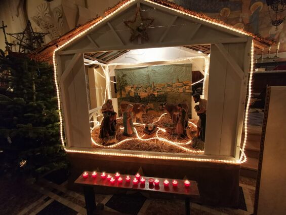 Messe de Noël - 24 décembre 2021 - Eglise St-Géry de Flesquières
(crédit photo : Mme Sophie Meresse)