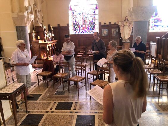 Assemblée de Prière Dominicale - Partage de la Parole le samedi 10 juin à Flesquières en l'église St Géry - Crédit photo Gilles De Valicourt