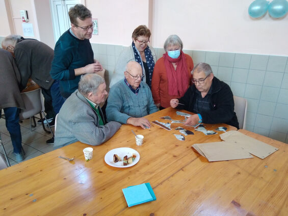 semaine bleue flesquières 2021 - les puzzles à reconstituer semaine bleue flesquières 2021 - les puzzles à reconstituer