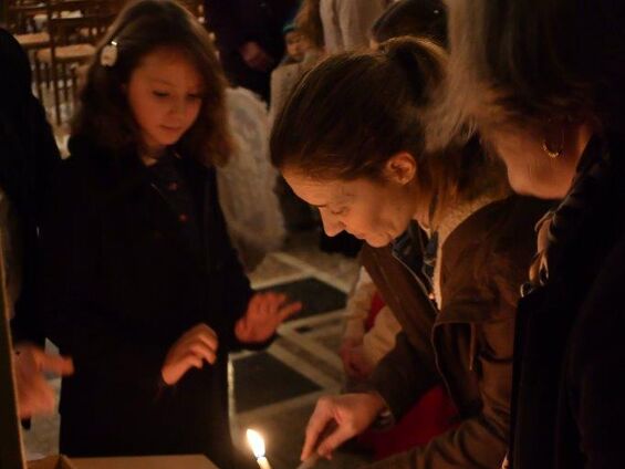 Veillée de Noël à Flesquières - samedi 24 décembre 2022 - Crédit Photo : Mr Gilles de Valicourt