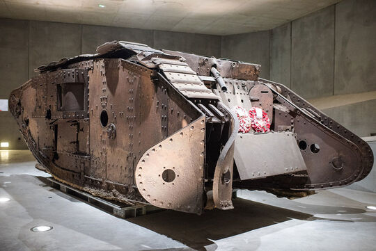 Tank MARK IV Déborah - Centre d'interprétation du Cambrai Tank (CT17) à Flesquières