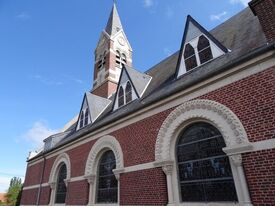 Eglise Saint-Géry de Flesquières - vue extérieure EST