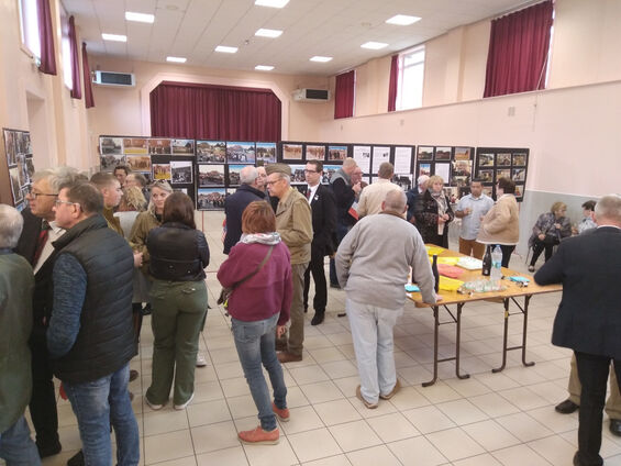 15 octobre 2022 - Inauguration photo stèle Cap. Bergman - Exposition JM Caudmont - Crédit Photo Fabien Leloir