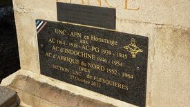 plaque commémorative - AFN