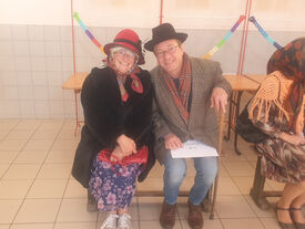 8 octobre 2022 à Flesquières - semaine bleue - jeux des Z'amours et élection du plus beau couple, Nico et Geneviève, vous êtes magnifiques !