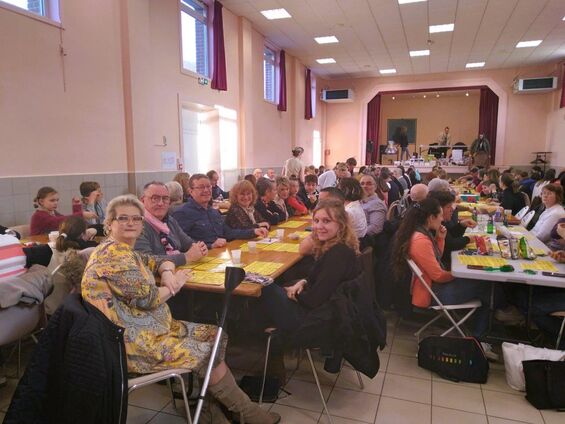 Salle des fêtes de Flesquières - Samedi 8 avril 2023 - LOTO organisé par l'Association de Parents d'Elèves (APE) de Ribécourt la Tour - Flesquières
Crédit photo : Fabien LELOIR