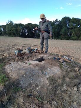 Journée du Patrimoine Flesquières 17 & 18 septembre 2022 - Visite des blockhaus - crédit photo Fabien Leloir