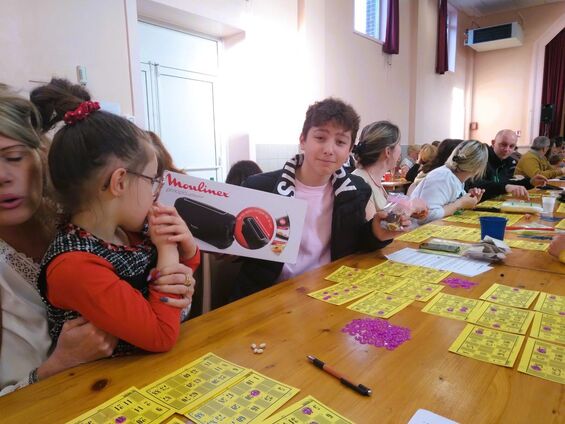 Salle des fêtes de Flesquières - Samedi 8 avril 2023 - LOTO organisé par l'Association de Parents d'Elèves (APE) de Ribécourt la Tour - Flesquières
Crédit photo : Fabien LELOIR