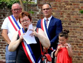 Cérémonie du 14 juillet 2022 - Flesquières - Crédit photo JM Caudmont