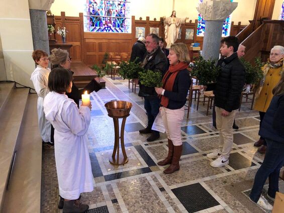 Célébration des rameaux du 2 avril 2023 - Eglise Saint-Géry de Flesquières
Crédit photo : Gilles de Valicourt