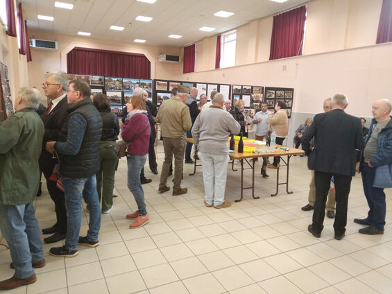 15 octobre 2022 - Inauguration photo stèle Cap. Bergman - Exposition JM Caudmont - Crédit Photo Fabien Leloir