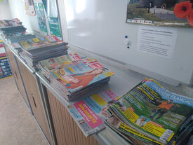 Médiathèque - comptoir des magazines